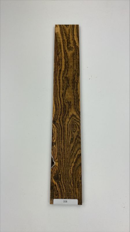 Fretboard Bocote 511x75x10mm, Unique Piece #008